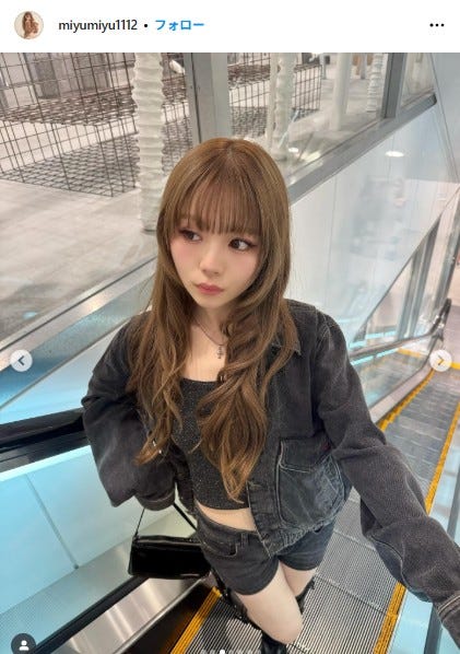 桜井美悠 Instagramより