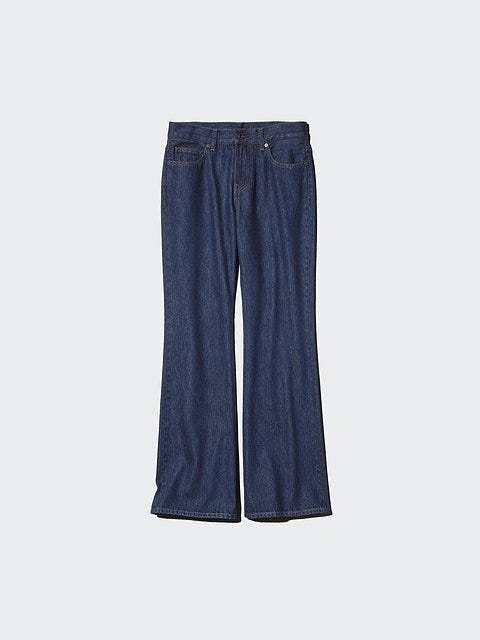 ユニクロのブーツカットジーンズ