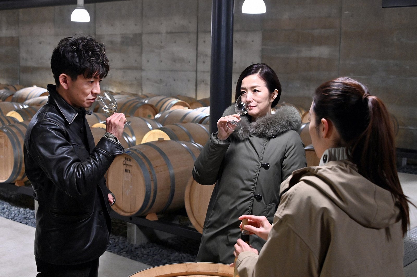 木村拓哉、鈴木京香／「グランメゾン東京」第9話より（C）TBS