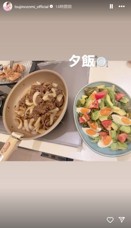 辻希美Instagramストーリーズより