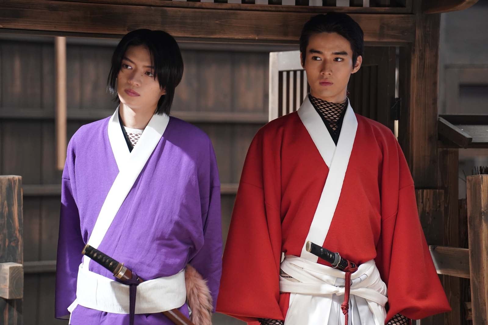 杢代和人、藤岡真威人「君とゆきて咲く～新選組青春録～」第13話より（C）テレビ朝日