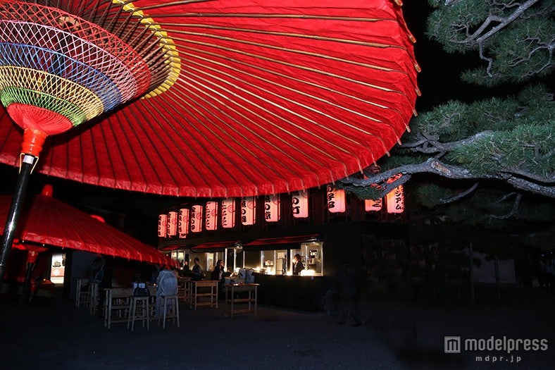 夜祭 BAR／画像提供：アートアクアリウム城実行委員会