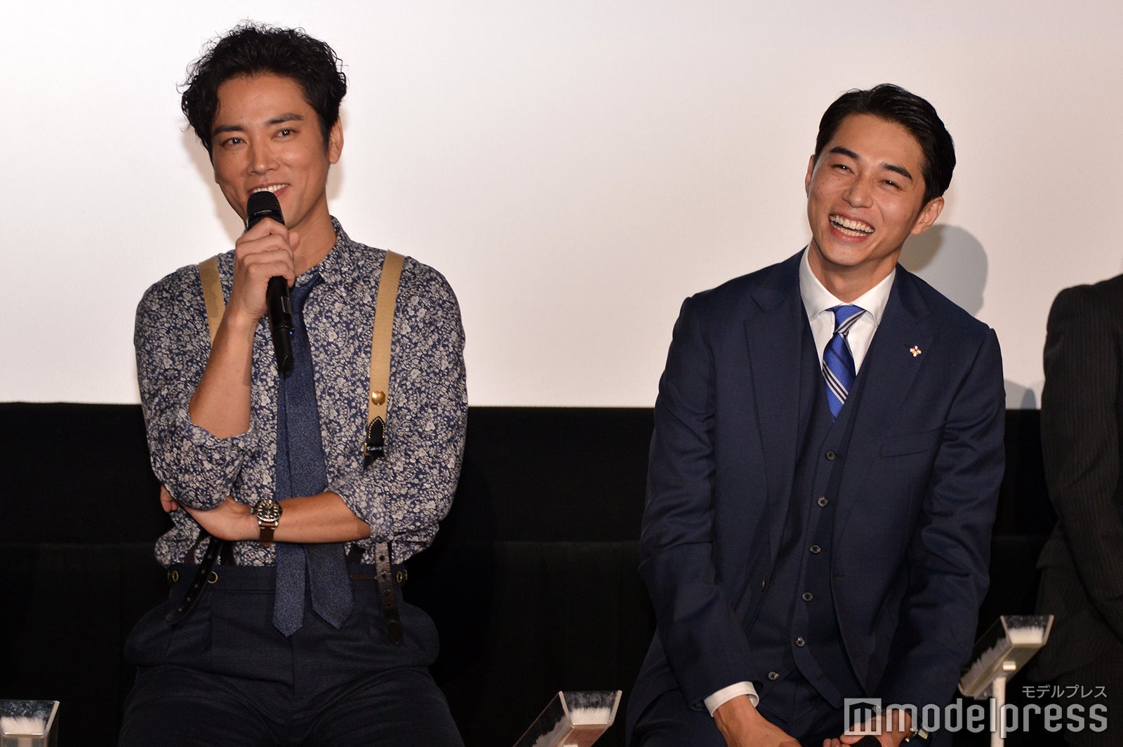 抜群のコンビネーションだった桐谷健太＆東出昌大（C）モデルプレス