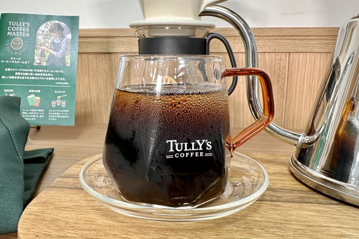 タリーズ　アイスコーヒー