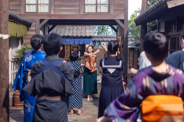 今田美桜ら「あんぱん」第13話(C)NHK