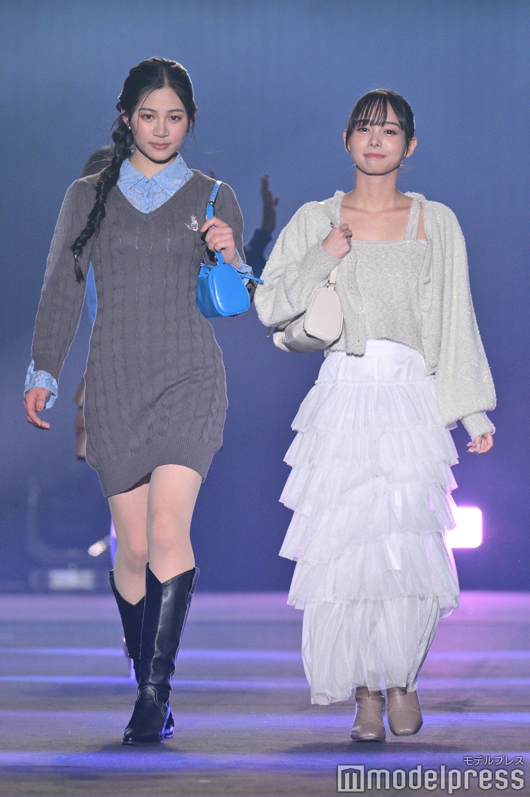 菊池陽奈乃＆西平芽生（C）モデルプレス