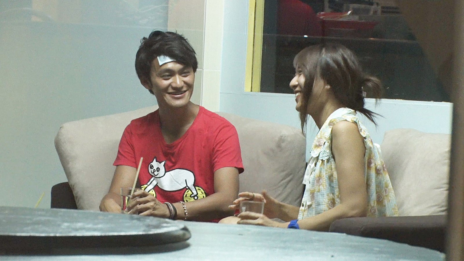 シャイボーイ、かすが／「あいのり：Asian Journey」第18話より（C）フジテレビ