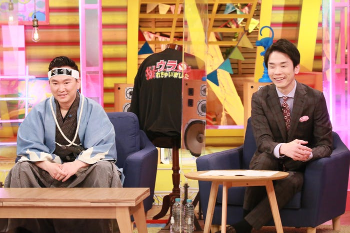 山内健司、濱家隆一(C)テレビ朝日