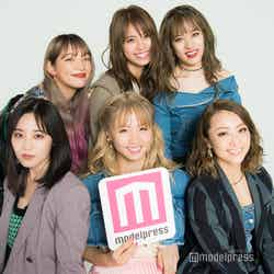 （前列左から）鷲尾伶菜、Dream Ami、Dream Shizuka（後列左から）須田アンナ、佐藤晴美、MIYUU （C）モデルプレス
