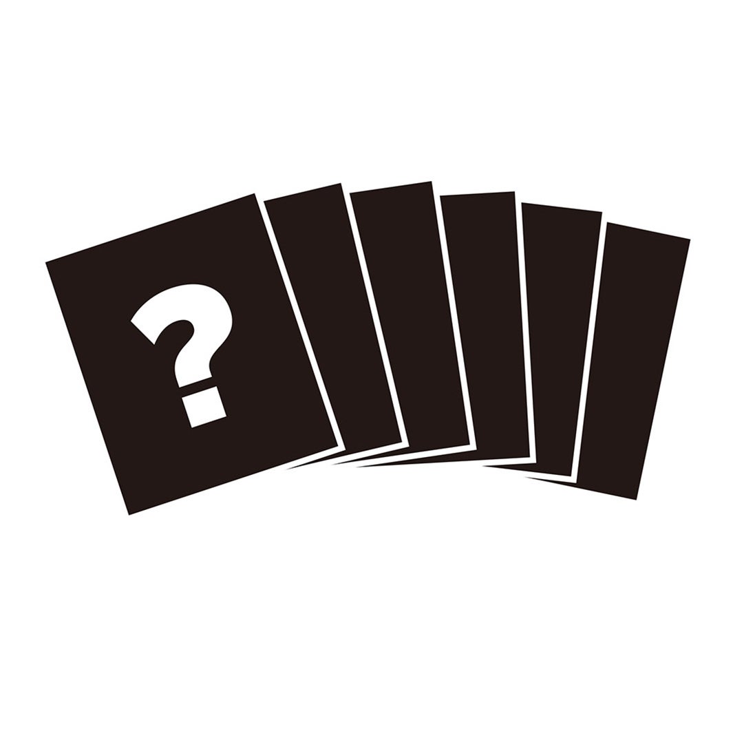 C.創設Ver.ポラショット風 箔押しカードセット＜ミニキャラ6枚組＞（提供写真）