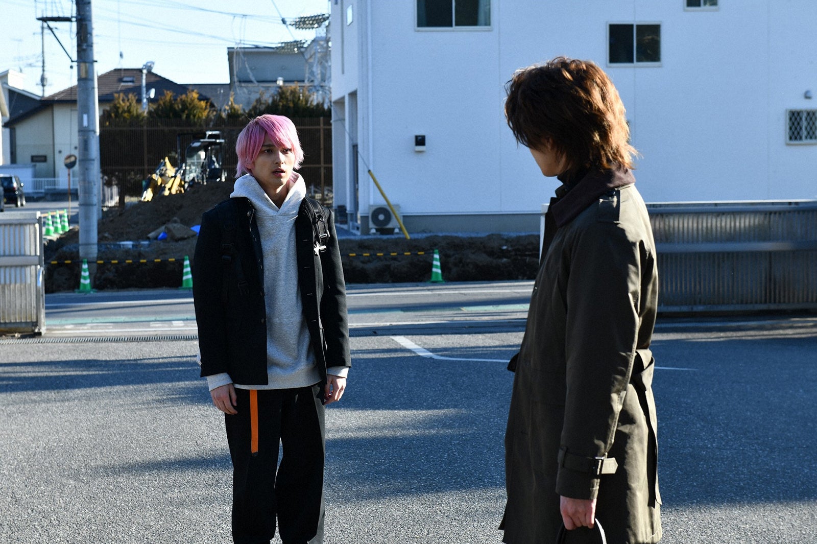 横浜流星、中村倫也／「初めて恋をした日に読む話」第8話より（C）TBS