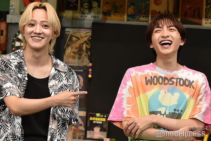 髙橋曽良に「1番かっこいい」と言われたことを語る元木湧、思わず笑顔がこぼれる川﨑皇輝(C)モデルプレス