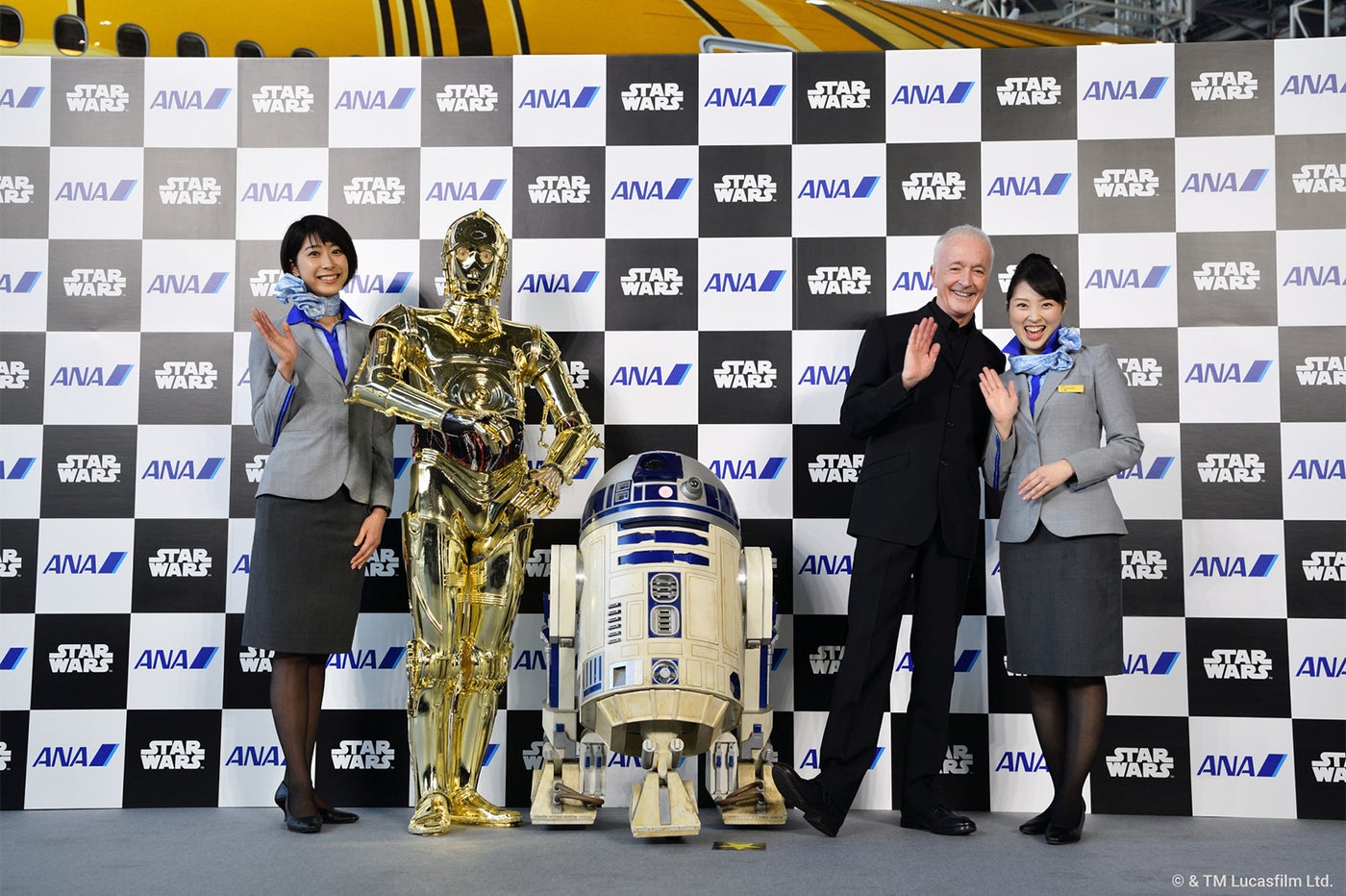 C-3PO ANA JET（C）＆TM Lucasfilm Ltd