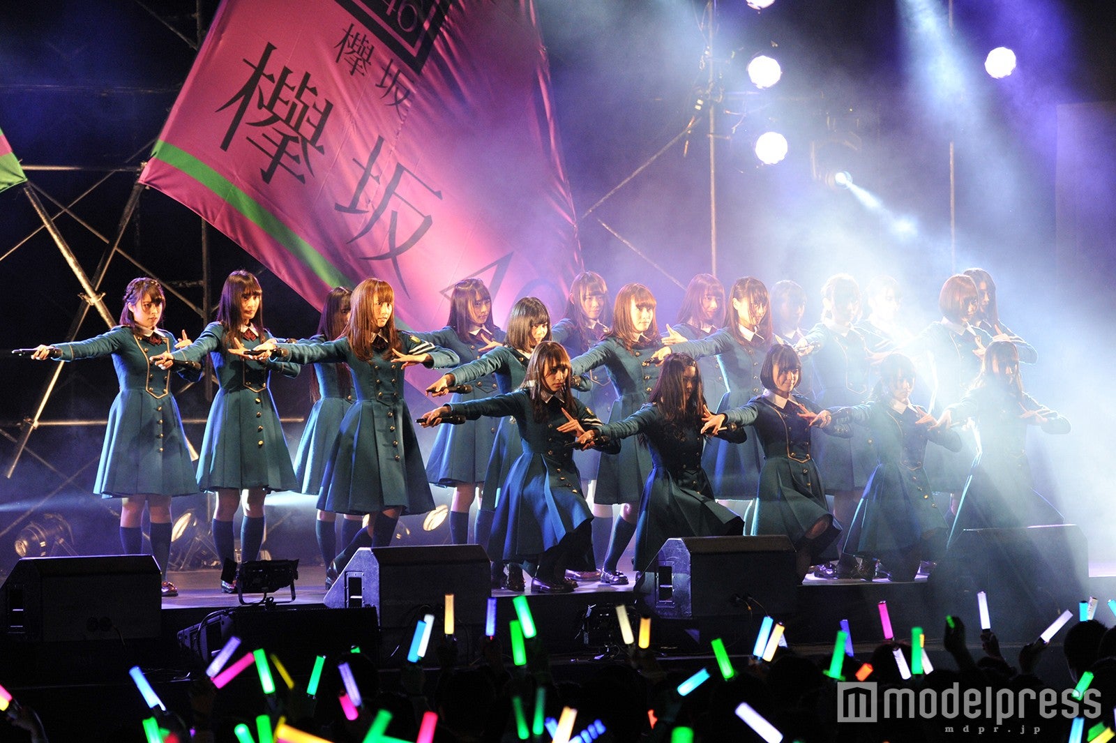 欅坂46（C）モデルプレス