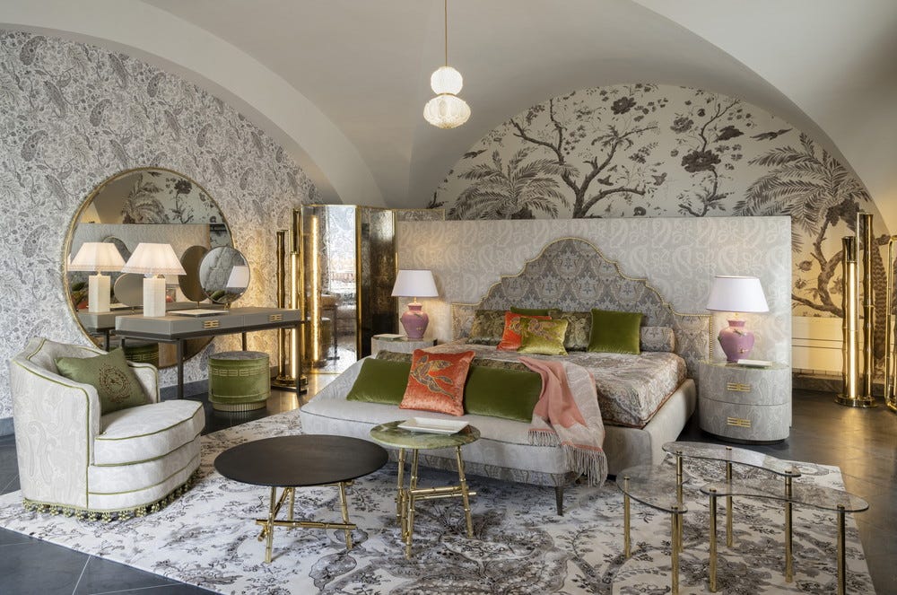 イタリア・カプリ島にエトロの家具で彩られたスイートルーム誕生