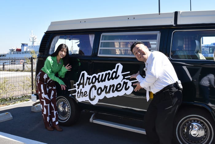 有村架純、山崎弘也(C)フジテレビ