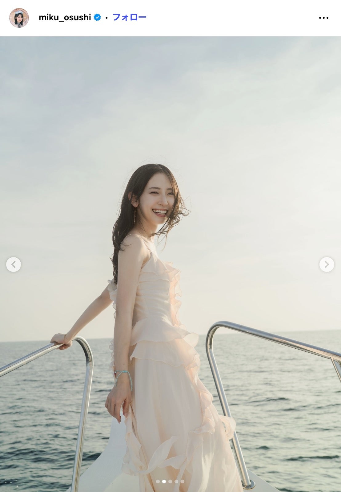 金村美玖Instagramより