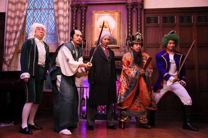 横内亜弓、尾崎匠海、横田真悠、ちゅうえい、佐伯大地/「コンビニ★ヒーローズ ~あなたのSOSいただきました!!~」第3話より