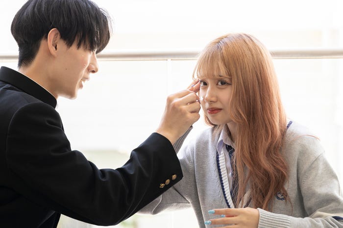 はるく、まり「今日、好きになりました。-鈴蘭編-」第4話より(C)AbemaTV, Inc.