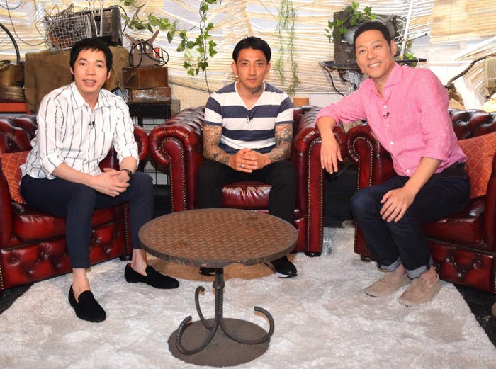 (左から)今田耕司、後藤祐樹、東野幸治(提供写真)