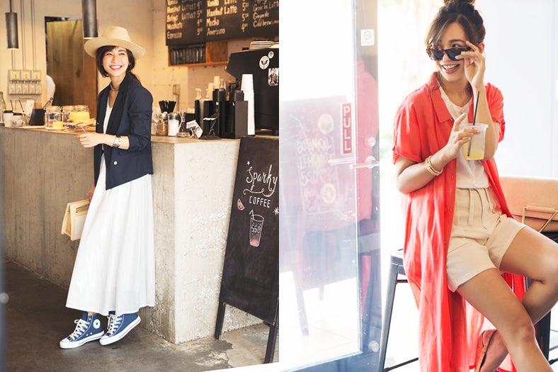 “ロングアイテム”でメリハリ重視！大人の夏スタイル