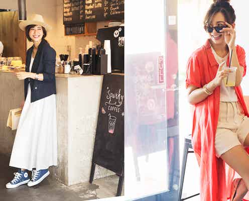 “ロングアイテム”でメリハリ重視!大人の夏スタイル