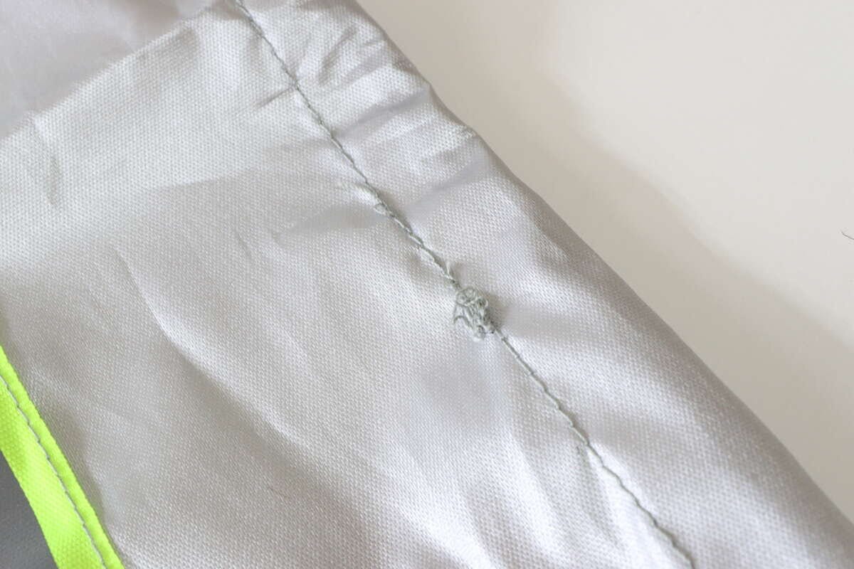 非常持出袋（ポケット付）　縫製