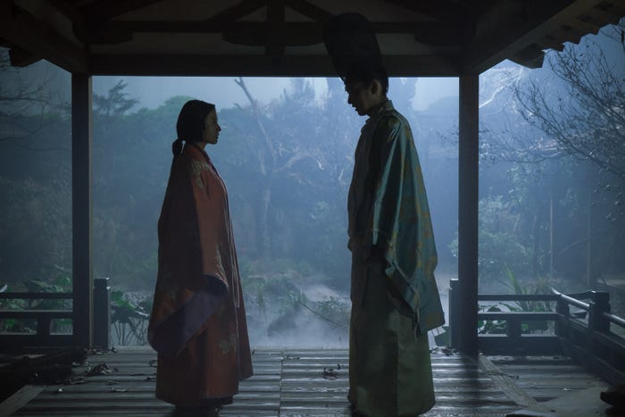 吉高由里子、柄本佑「光る君へ」第11話より(C)NHK