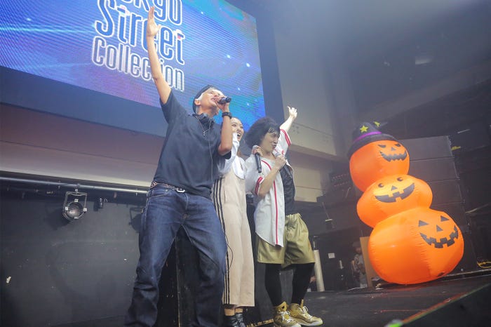 マーク・パンサーと軟式globe。’13がコラボ(C)Tokyo Street Collection/撮影協力:千株式会社