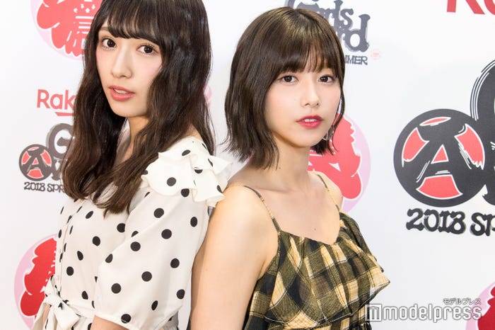 渡辺梨加&渡邉理佐(C)モデルプレス