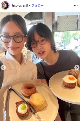 池端杏慈Instagramより