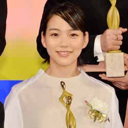 「東京ドラマアウォード」で主演女優賞を受賞した能年玲奈