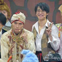 A.B.C-Z(左から)五関晃一、橋本良亮、戸塚祥太、塚田僚一「ABC座2024『大金星(BIG VENUS) ~時代(とき)を超えて~』」初日記念会見より(C)モデルプレス