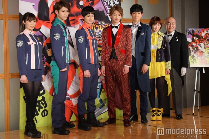 奥山かずさ、横山涼、結木滉星、伊藤あさひ、濱正悟、工藤遥、温水洋一 (C)モデルプレス