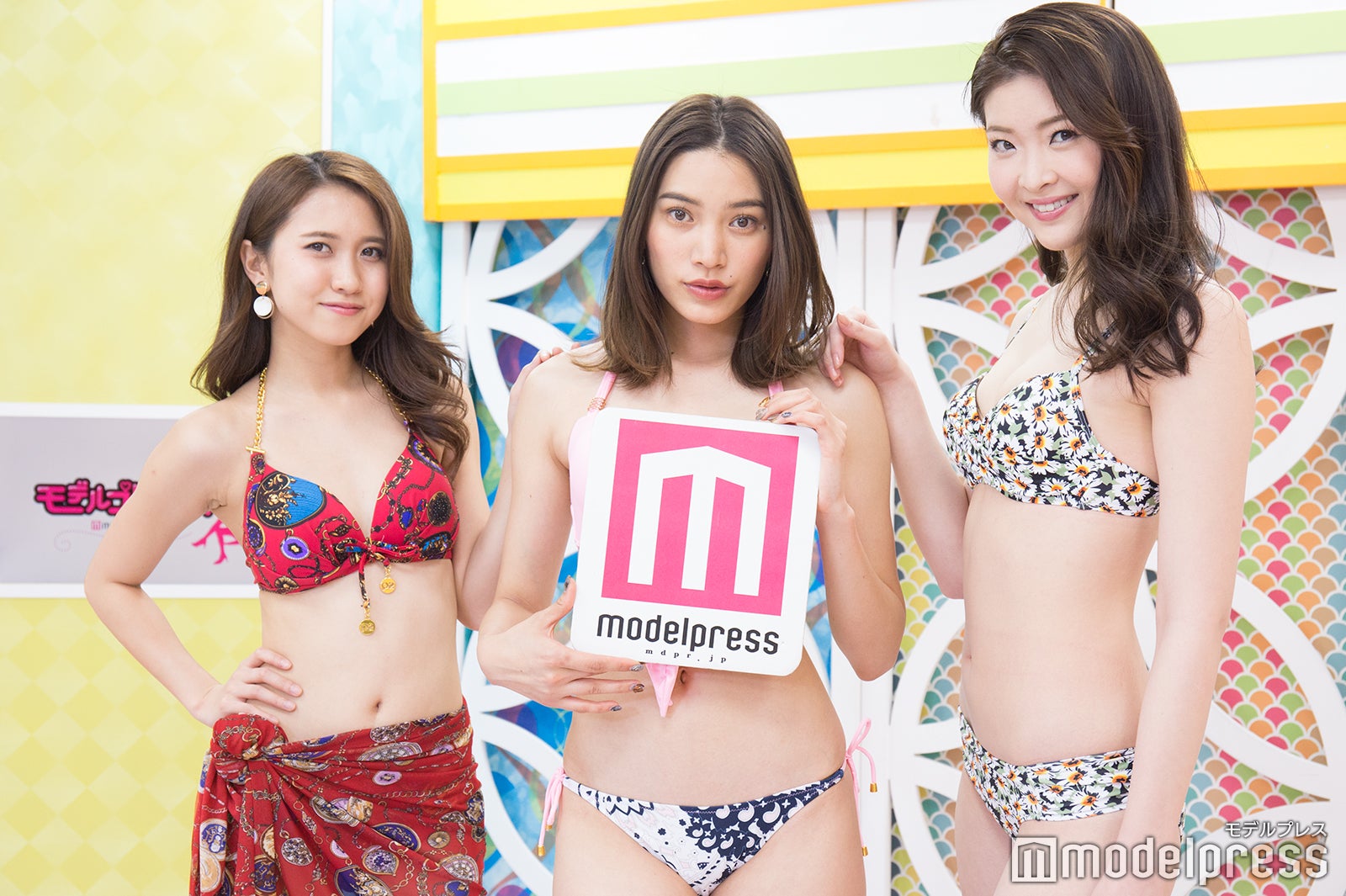 菅原樹里亜、樽見麻緒、福良真莉果（C）モデルプレス