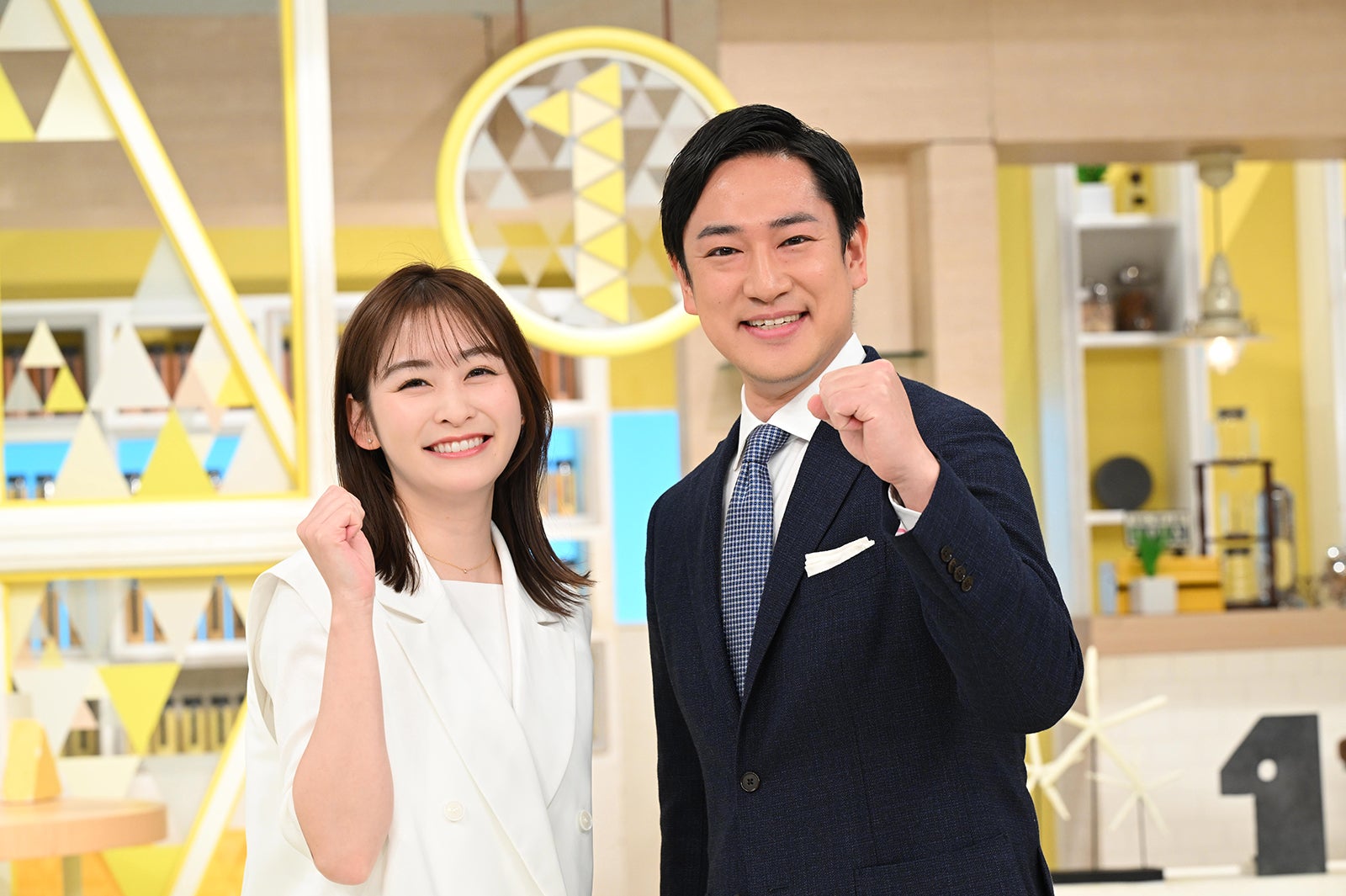 岩田絵里奈、辻岡義堂（C）日本テレビ