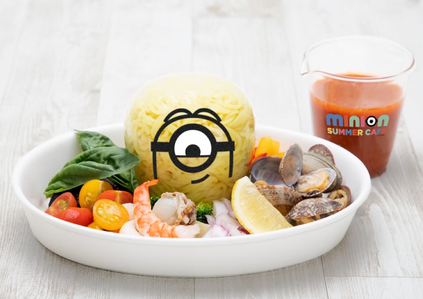 ミニオン・サマーヌードル¥1,540（税込）／Minions Franchise（C）Universal City Studios LLC．All Rights Reserved．