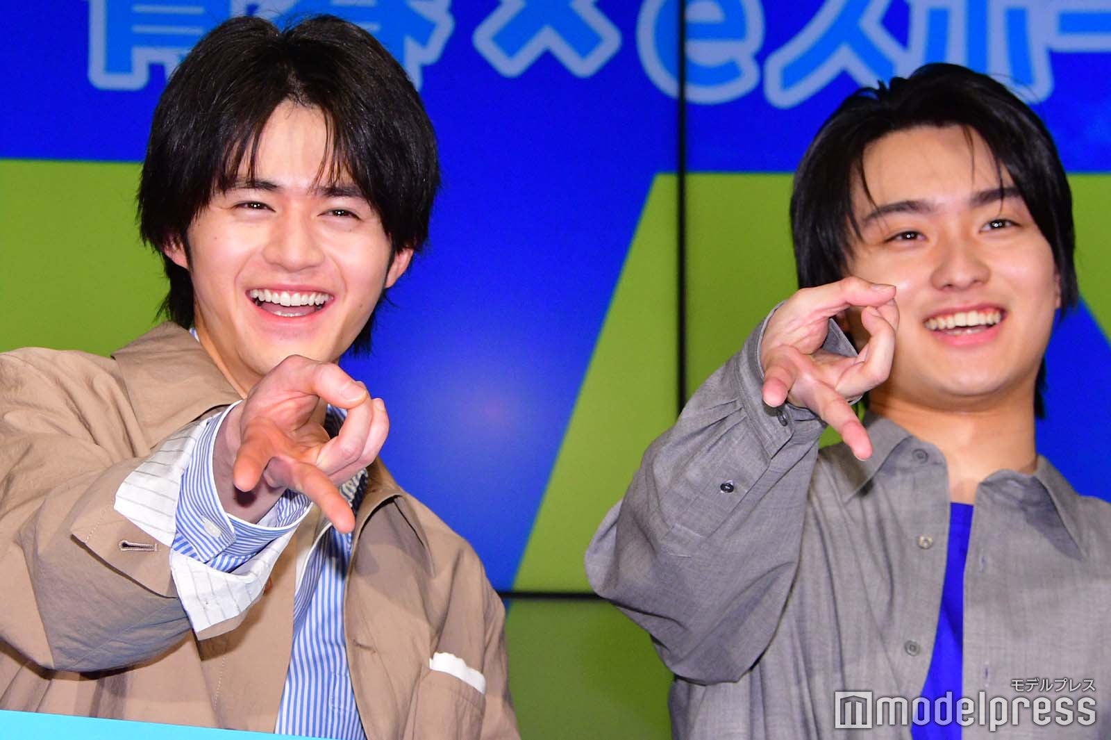 鈴鹿央士、奥平大兼（C）モデルプレス