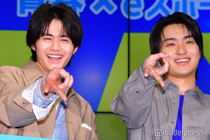 鈴鹿央士、奥平大兼(C)モデルプレス