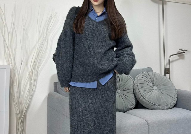 冬は「ニットアップ」がラクで可愛い♡合わせて着るだけで決まる！ニットアップコーデ5選