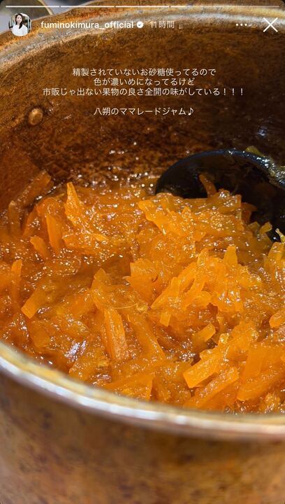 木村文乃Instagramストーリーズより