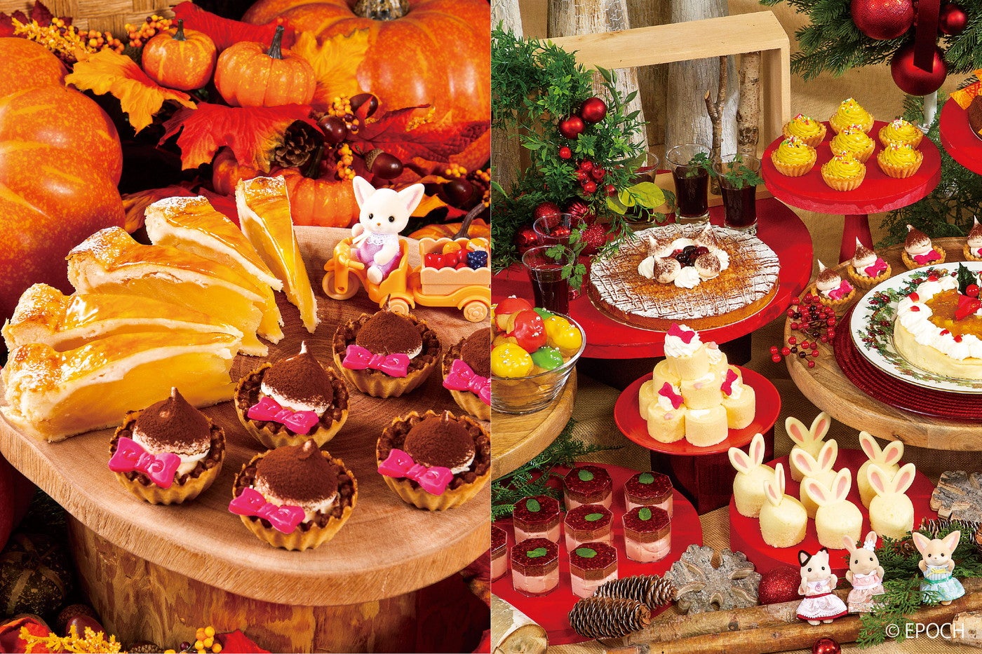 ランチブッフェ with シルバニア森のキッチン／画像提供：京王プラザホテル