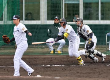 阪神 8日のスタメンを発表 日本ハムとの練習試合 4番・佐藤輝、2番・森下、前川は「1番・一塁」