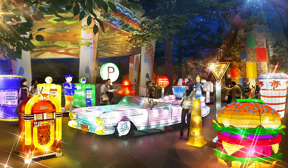 フォトジェニックスポット／画像提供：豊島園