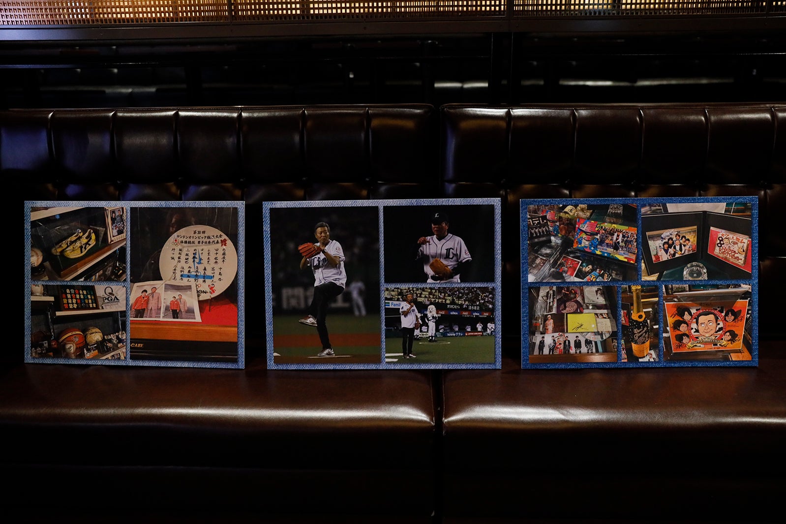 思い出の展示（提供写真）