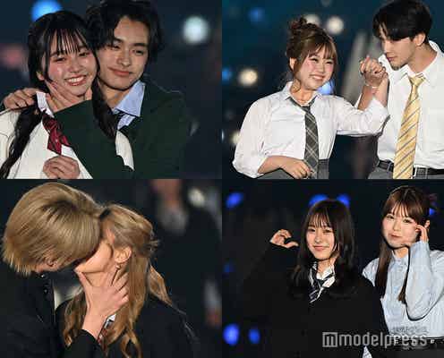 「今日好き」“ゆのっくす”ら人気メンバー集結 腕組みランウェイ&大胆キスに歓声【関西コレクション 2024 S/S】