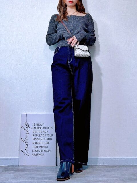 定番デニムを格上げ!大人カジュアルスタイル 定番デニムを格上げ!大人カジュアルスタイル