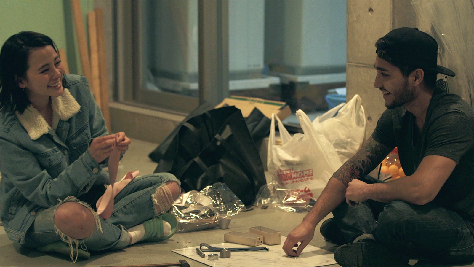 ありさ、アーマン『TERRACE HOUSE BOYS ＆ GIRLS IN THE CITY』27th WEEK（C）フジテレビ／イースト・エンタテインメント