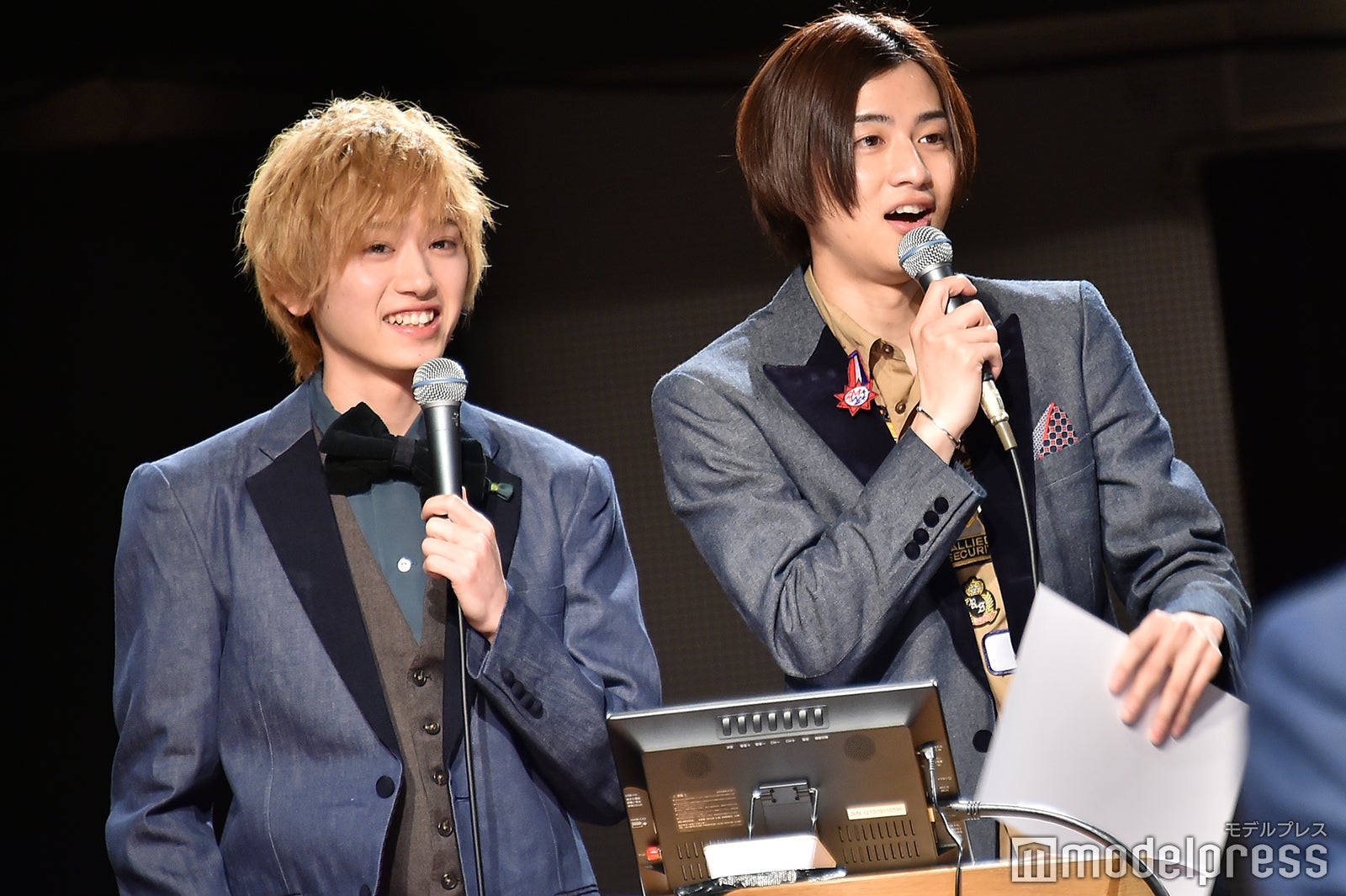 定本楓馬、飯島寛騎／男劇団 青山表参道X「ENDLESS REPEATERS —エンドレスリピーターズ—」DVD発売記念イベント （C）モデルプレス