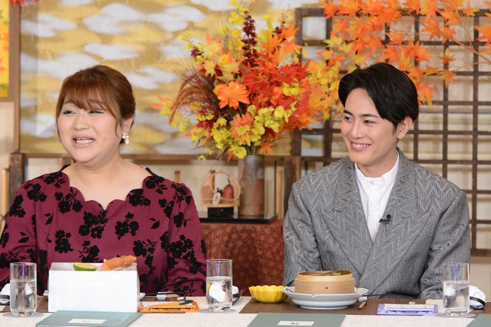 りんごちゃん、間宮祥太朗(C)日本テレビ